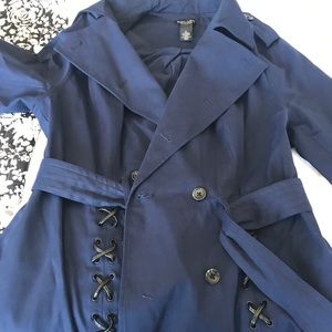 SALE **** Prabal Gurung Trench coat Blue